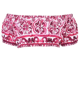 Топ хлопковый DOLCE & GABBANA