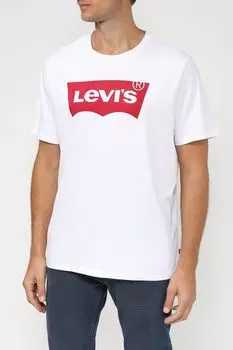 Хлопковая футболка с логотипом LEVI'S