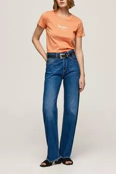 Хлопковая футболка с логотипом PEPE JEANS