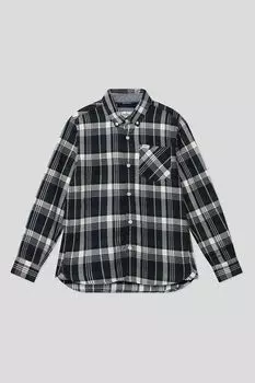 Хлопковая рубашка с воротником на пуговицах PEPE JEANS