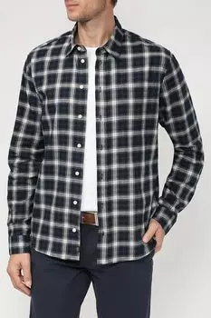 Хлопковая рубашка в клетку Casual Friday