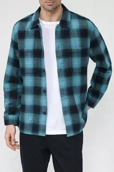 Хлопковая рубашка в клетку Esprit Casual