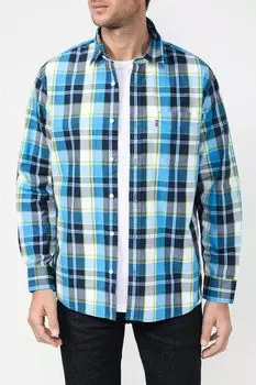 Хлопковая рубашка в клетку LEVI'S