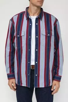 Хлопковая рубашка в полоску LEVI'S