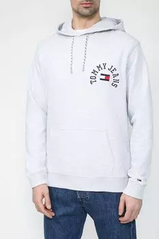 Хлопковое худи с логотипом Tommy Jeans