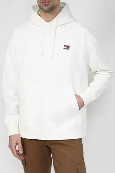 Хлопковое худи с логотипом Tommy Jeans