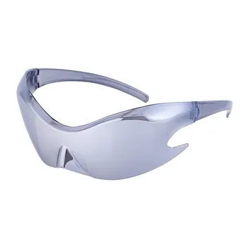 Y2K Millennial Sports ветрозащитные цветные солнцезащитные очки мужские Future Technology Wind One-Piece солнцезащитные очки женские