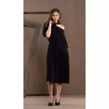 Платье Deesses-1013 В цвете: Черный; Размеры: 50,52,48