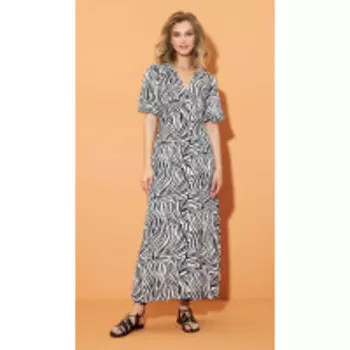 Платье DiLiaFashion-0486 В цвете: Разноцветный; Размеры: 50,52,46,48,44,42