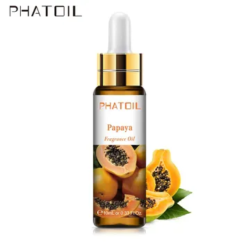 PHATOIL 10 мл ананас груша виноград киви фруктовые ароматические масла для диффузора аромат здоровый успокаивающий воздух свежий уход DIY фруктовые духи Papaya
