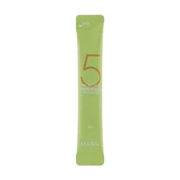 MASIL - 5 Probiotics Apple Vinegar Shampoo - Шампунь без сульфатов с пробиотиками и яблочным уксусом - 8 мл