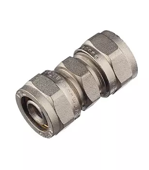 Соединитель прямой VALTEC (VTm.303.N.001616) 16 обж(ц) х 16 обж(ц)