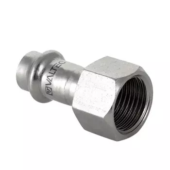 Соединитель Valtec (VTi.902.I.001805) 18 мм х 3/4 ВР(г) нержавеющая сталь