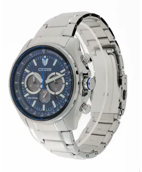Часы Crono active из нержавеющей стали Citizen, синий