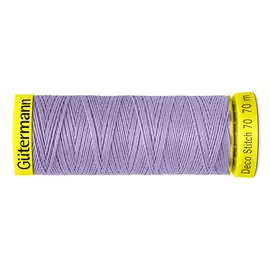 05 Нить Deco Stitch 70 для декоративных швов, 70м, 100% п/э Gutermann 702160 (158 св.сиреневый)