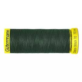 05 Нить Deco Stitch 70 для декоративных швов, 70м, 100% п/э Gutermann 702160 (472 т.бутылочный)