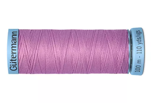 744590 Нить Silk S 303 для тонких отделочных швов, 100м, 100% шелк Гутерманн (211)