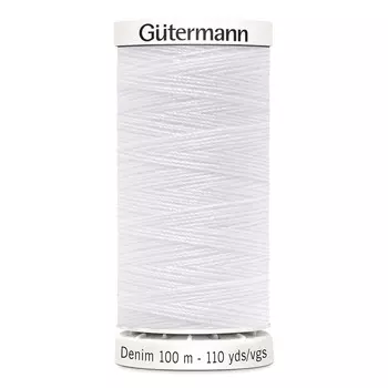 07 Нить Denim 50 для пошива изделий из джинсовой ткани, 100м, 100% п/э Gutermann 700160 (1005)