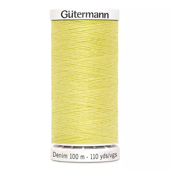07 Нить Denim 50 для пошива изделий из джинсовой ткани, 100м, 100% п/э Gutermann 700160 (1380)