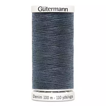 07 Нить Denim 50 для пошива изделий из джинсовой ткани, 100м, 100% п/э Гутерманн 700160 (9336)