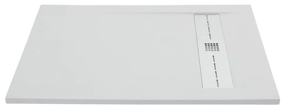 Душевой поддон Aquanet Delight 120x80 из литьевого мрамора, белый