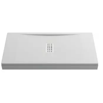Душевой поддон из искусственного камня Good Door Flow белый 100x80 ЛП00112
