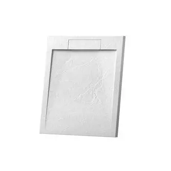 Душевой поддон из искусственного камня Vincea VST-4SRL9090W 90x90 белый матовый