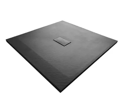 Душевой поддон Wasserkraft Elbe 100х100 74T19 черный