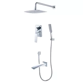 Встраиваемая душевая система Lemark LM5922CW хром