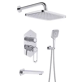Встраиваемая душевая система Lemark Prizma LM3922C хром