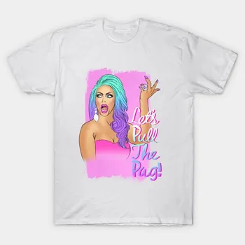 T Shirt Women Alyssa Pull The Pag Harajuku Print Kawaii Tshirt Summer Short Sleeve Female T-Shirt Top Tee S