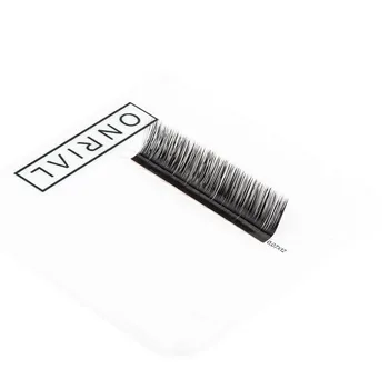 ИСКУССТВЕННЫЕ РЕСНИЦЫ ONRIAL SUPER BLACK/21 ПОЛОСКА/Л 0,10 МИКС 6-13 Inne