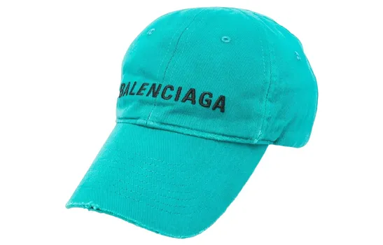 Кепка унисекс Balenciaga, бирюзовый