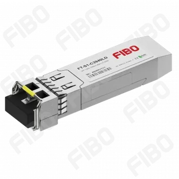 Модуль SFP FIBO, 40 км, LC, Tx:1390 нм, 1.25 Гбит/с, SM, двойной, WDM, DDM (FT-S1-C3940LD)