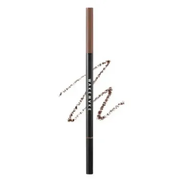 Ультратонкий автоматический карандаш для бровей WAKEMAKE Soft Drawing Slim Brow 01 Deep Brown