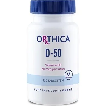 Витамины Orthica D-50 - 120 таблеток