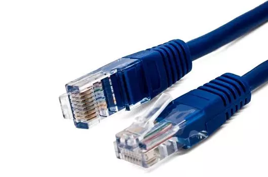 Кабель патч-корд U/UTP 6 кат. 3м Filum FL-U6-3M-BL 26AWG(7x0.16 мм), омедненный алюминий (CCA), PVC, синий