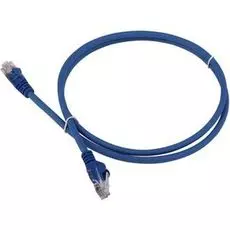 Кабель патч-корд U/UTP 6 кат. 15м Lanmaster LAN-PC45/U6-15-BL LSZH, синий