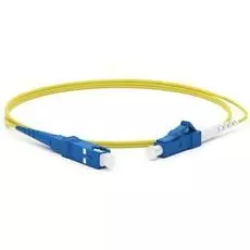 Патч-корд волоконно-оптический Hyperline FC-S2-9-LC/UR-SC/UR-H-1M-LSZH-YL 9/125 (OS2), LC/UPC-SC/UPC, simplex, LSZH, 1 м
