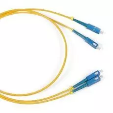 Патч-корд волоконно-оптический Hyperline FC-9-SC-SC-UPC-1M SC/UPC-SC/UPC, duplex, LSZH, 1 м