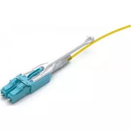 Кабель патч-корд волоконно-оптический Lanmaster LAN-2LC-2LC/OS2H-2.0 дуплексный, LC-LC, для панелей высокой плотности, OS2, LSZH, 2.0 м, желтый