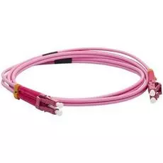 Патч-корд волоконно-оптический Lanmaster LAN-2LC-2LC/OM4-7.0 дуплексный, LC/PC-LC/PC, OM4, LSZH, 7.0 м