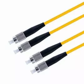 Патч-корд волоконно-оптический TELCORD ШОС-3.0-FC/U-FC/U-SM-5м-LSZH-YL simplex FC/UPC-FC/UPC, SM 9/1