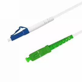 Патч-корд волоконно-оптический TELCORD ШОС-3.0-LC/U-SC/A-SM(A1)-150м-LSZH-WH simplex LC/UPC-SC/APC, SM 9/125 (G657A1), 3.0 мм, LSZH, 150м