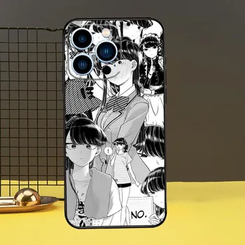 Чехол Komi Shouko Komi-san аниме для Apple iPhone 11 14 12 Pro Max mini XS XR X 8 7 Plus SE 2020 13 Pro, чехол для телефона, капа iPhone 12 mini