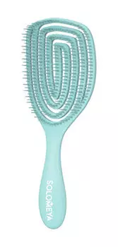 Расческа для сухих и влажных волос с ароматом жасмина Solomeya Wet Detangler Brush Oval Jasmine