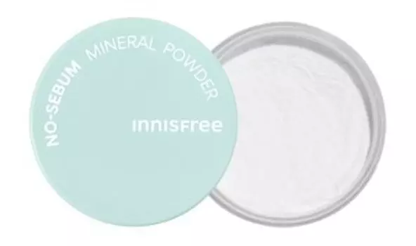 Рассыпчатая минеральная пудра для лица с матовым финишем Innisfree No-Sebum Mineral Powder
