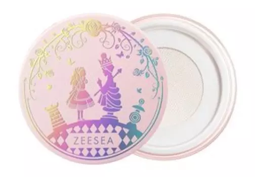 Рассыпчатая пудра с фито экстрактами Zeesea Alice Featherweight Loose Powder