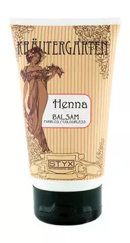 Реставрирующий бесцветный бальзам для волос Styx Krautergarten Henna Balsam Colourless