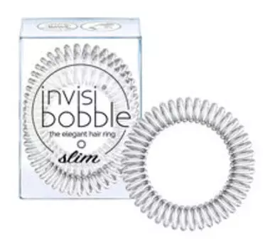 Резинка-браслет для волос Invisibobble Slim Hair-Rings Chrome Sweet Chrome
